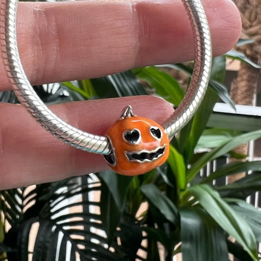 Glow in the Dark Pumpkin Charm